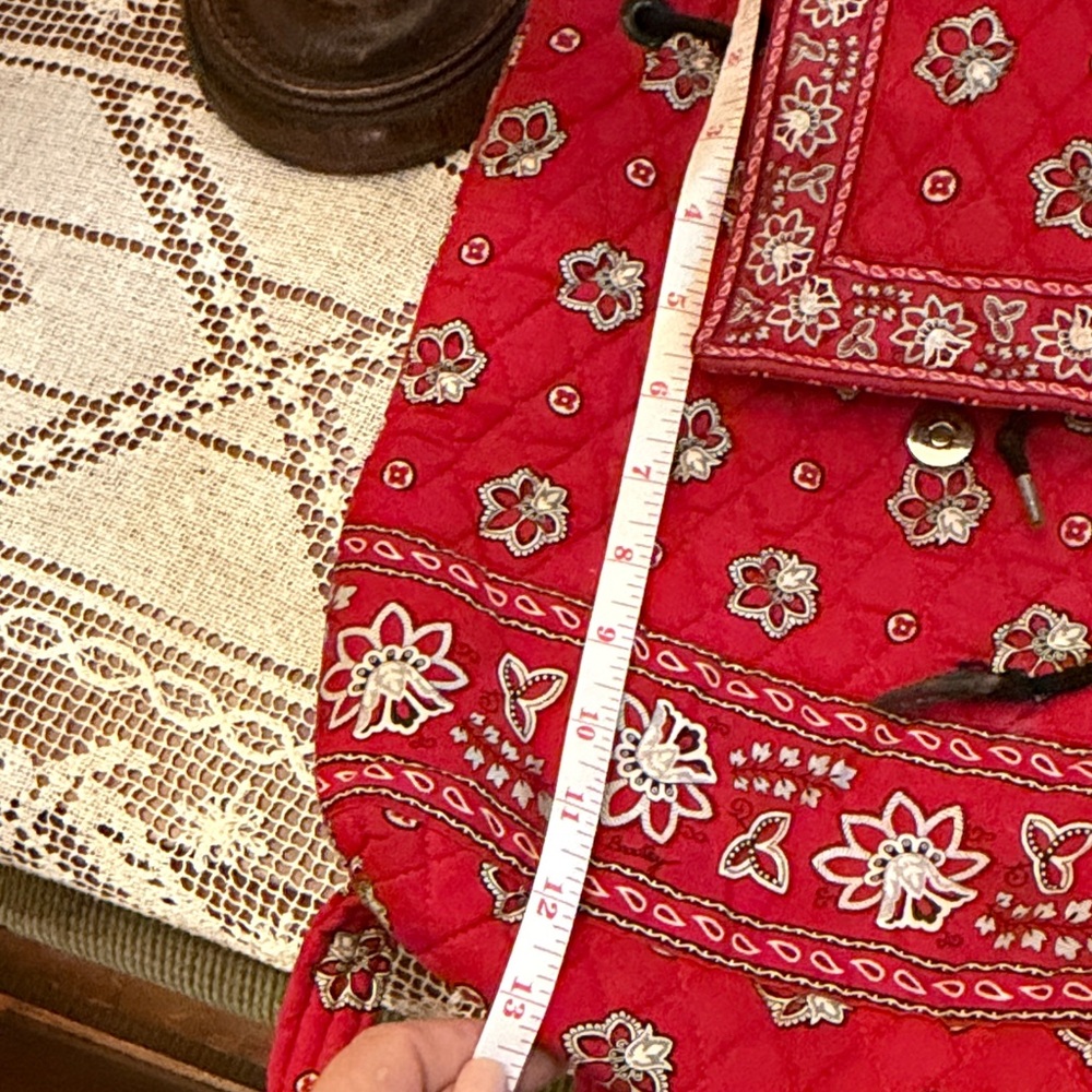 Vera Bradley Floral Quilted Backpack - Picture 4 of 8